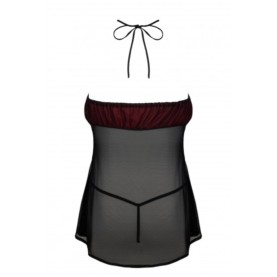 Секси комплект е черен цвят Febrenn