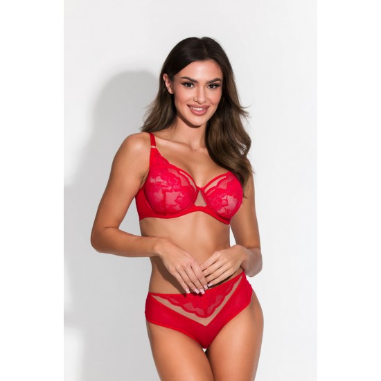 Полуподплатен сутиен в червен цвят AMELIA 19203 Полуподплатен сутиен в червен цвят AMELIA 19203