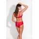 Секси сутиен с меки чашки в червено AMELIA 19201 Секси сутиен с меки чашки в червено AMELIA 19201