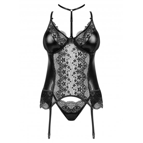 Елегантен комплект корсет и прашки Noir Fantasy | Alba.bg Елегантен комплект корсет и прашки Noir Fantasy | Alba.bg