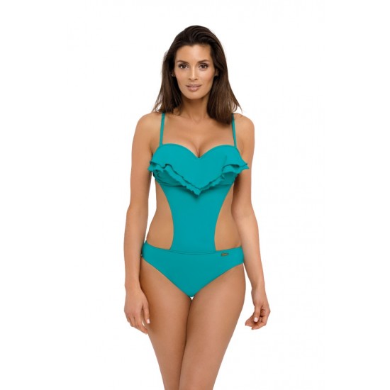 Цял бански костюм в зелен цвят Belinda M-548-4 Цял бански костюм в зелен цвят Belinda M-548-4