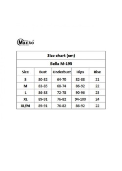 Бански костюм от две части в оранжево Bella M-195-134 Бански костюм от две части в оранжево Bella M-195-134