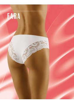 Бикини с дантела в бял цвят Fara Бикини с дантела в бял цвят Fara