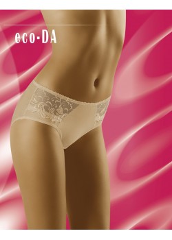 Бикини с висока талия в бежово Eco Da