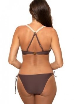 Бански костюм от две части в кафяв цвят Dajon M-719-8 Бански костюм от две части в кафяв цвят Dajon M-719-8