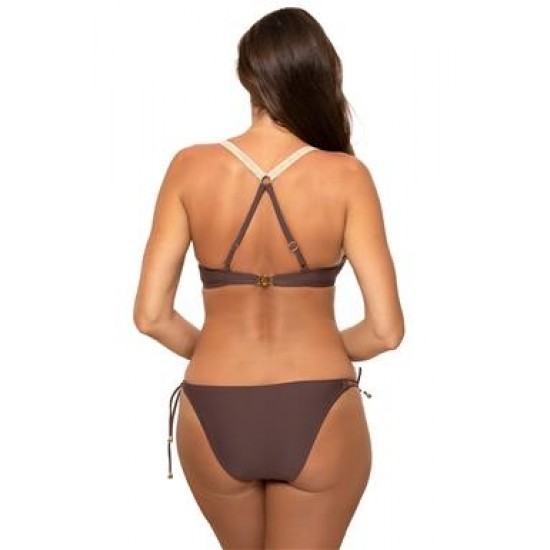 Бански костюм от две части в кафяв цвят Dajon M-719-8 Бански костюм от две части в кафяв цвят Dajon M-719-8