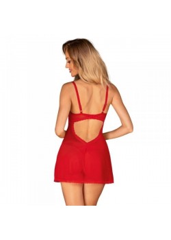 Chilisa Червена секси нощница с прашки Chilisa Червена секси нощница с прашки