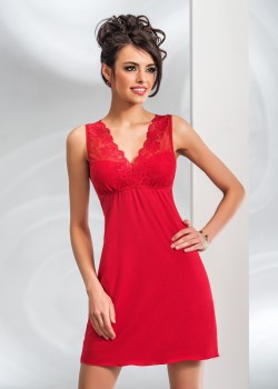 Kristina нощница в червено