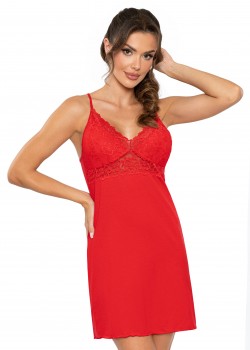 Gabi дълга нощница в червено