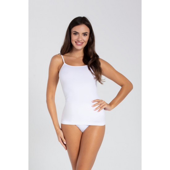 Дамски безшевен потник 60DEN, бял Дамски безшевен потник 60DEN, бял