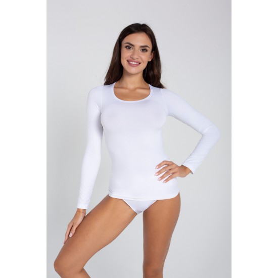 Basic Line Гладка дамска тениска Basic Line, черен цвят