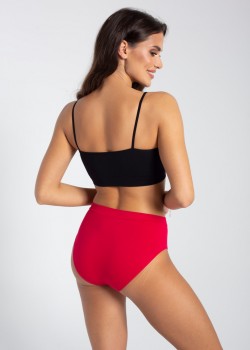 Queenie Бикини от микрофибър без странични шевове ЧЕРВЕН
