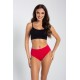 Queenie Бикини от микрофибър без странични шевове ЧЕРВЕН Queenie Бикини от микрофибър без странични шевове ЧЕРВЕН