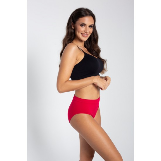 Queenie Бикини от микрофибър без странични шевове ЧЕРВЕН Queenie Бикини от микрофибър без странични шевове ЧЕРВЕН