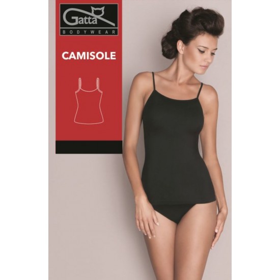 CAMISOLE 60DEN дамски потник, дънково син цвят