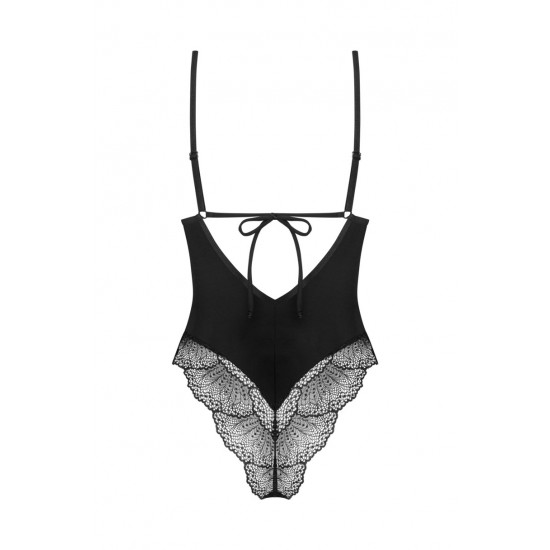 Черно секси боди LOBELLIS