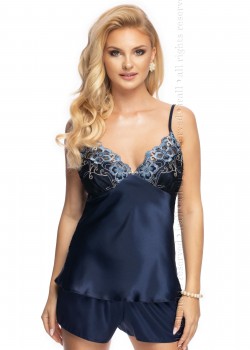 Elodie нощен комплект от две части, тъмносин Elodie нощен комплект от две части, тъмносин