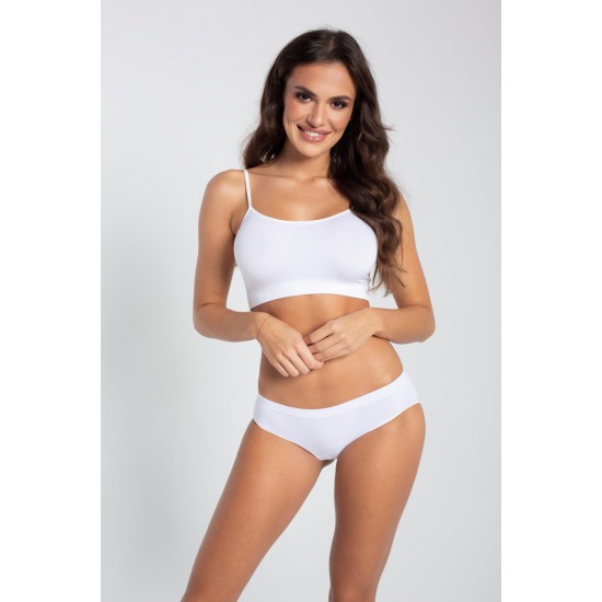 Дамски безшевни бикини с ниска талия, черни