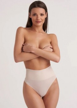 Безшевни оформящи прашки с висока талия, телесен цвят Безшевни оформящи прашки с висока талия, телесен цвят