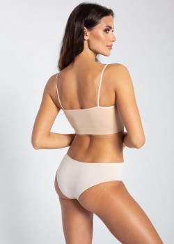 Безшевни дамски бразилиани, телесен цвят