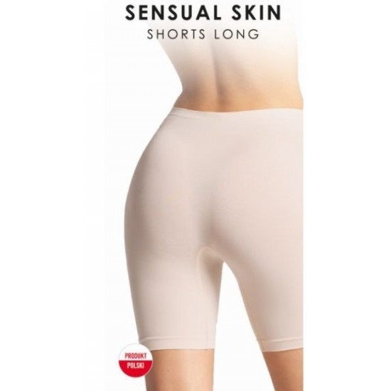 Long Sensual Skin Безшевни дълги шорти в телесен цвят Long Sensual Skin Безшевни дълги шорти в телесен цвят