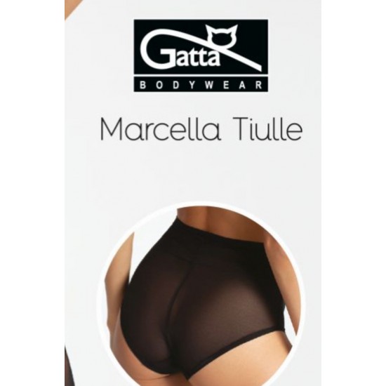 Дамски бикини с висока талия с оформящ ефект, черни