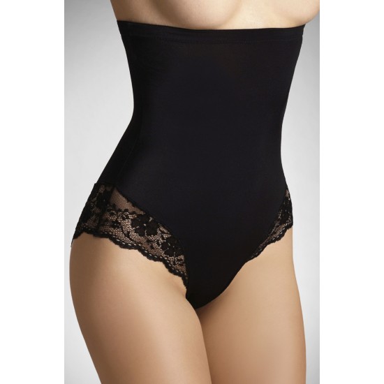 VETINA Оформящи бикини с висока талия, черни VETINA Оформящи бикини с висока талия, черни