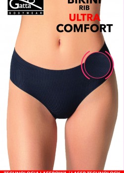 RIB ULTRA COMFORT - дамски бикини в черно