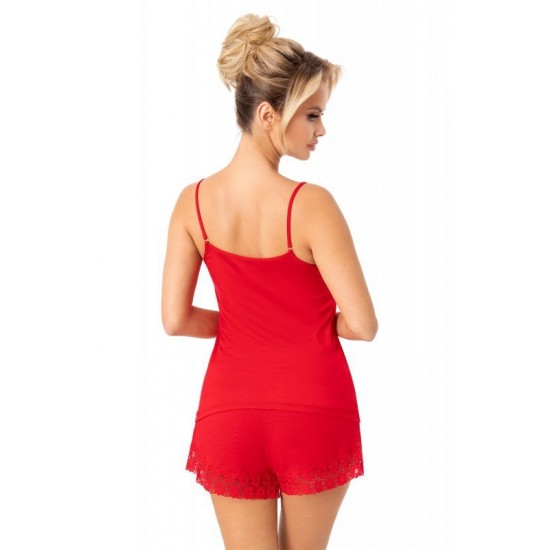 Niki къса пижама в червено Niki къса пижама в червено