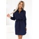 CAMILLE 284-4 Елегантна рокля в тъмносиньо CAMILLE 284-4 Елегантна рокля в тъмносиньо