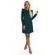 NELL 264-2 Ежедневна рокля в зелен цвят NELL 264-2 Ежедневна рокля в зелен цвят