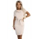 240-5 Асиметрична рокля в бежов цвят 240-5 Асиметрична рокля в бежов цвят