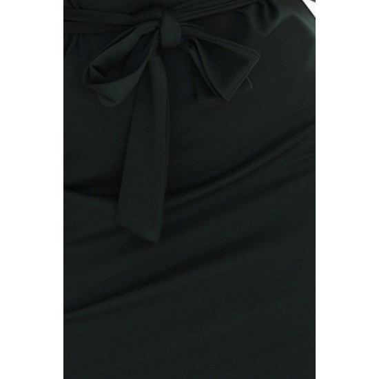 240-7 Асиметрична рокля в цвят каки 240-7 Асиметрична рокля в цвят каки