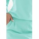 189-12 Дамска рокля с дълги ръкави в цвят мента 189-12 Дамска рокля с дълги ръкави в цвят мента