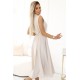 596-1 Елегантна миди рокля в бежов цвят 596-1 Елегантна миди рокля в бежов цвят
