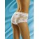 Бикини с дантела в бял цвят Luxa