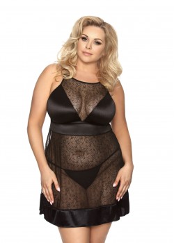 Секси нощница Koszulka-Elisya-stringi-GRATIS-Czarny Секси нощница Koszulka-Elisya-stringi-GRATIS-Czarny