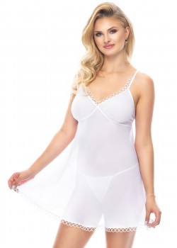 Секси нощница Koszulka-Sadia-Babydoll-Biaa-Biay Секси нощница Koszulka-Sadia-Babydoll-Biaa-Biay