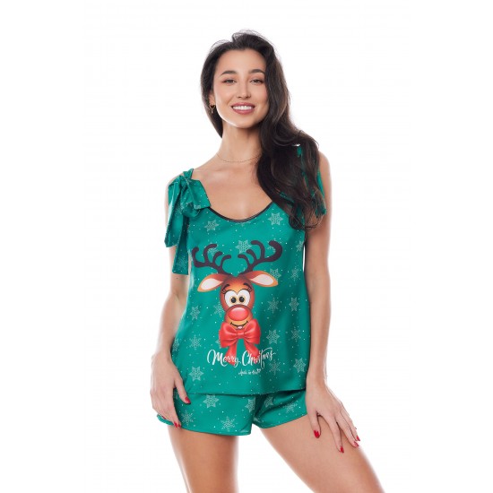 Секси Комплект Komplet-Aster-Green-Green