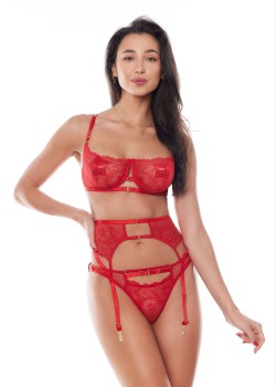 Секси Комплект Komplet-Amoura-Set-Red Секси Комплект Komplet-Amoura-Set-Red