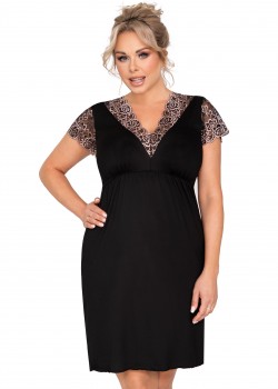 Нощница Koszulka-Emma-Plus-Black