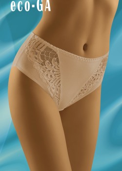 Бикини с висока талия в бежово Eco Ga Бикини с висока талия в бежово Eco Ga