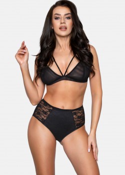 Бикини Figi-Lace-Fit-BBL-070-Czarne-Czarny Бикини Figi-Lace-Fit-BBL-070-Czarne-Czarny