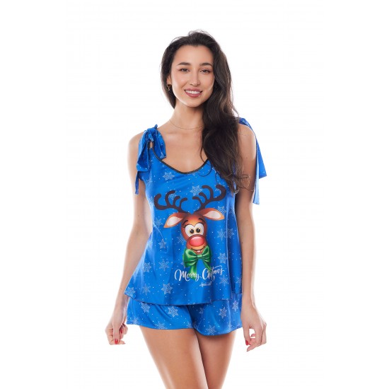 Секси Комплект Komplet-Aster-Blue-Blue