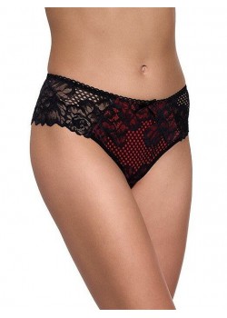 Бикини Figi-202-Czarno-Czerwone-Czarno-Czerwony