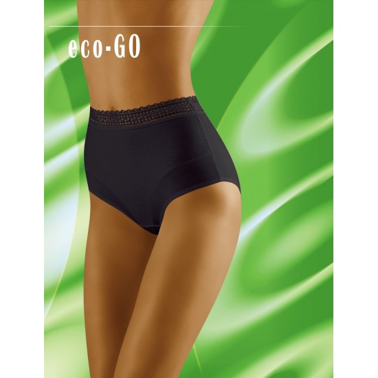 Черни бикини с висока талия Eco-Go Черни бикини с висока талия Eco-Go