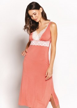 Нощница Koszulka-Katty-Morelowa-Morelowy Нощница Koszulka-Katty-Morelowa-Morelowy