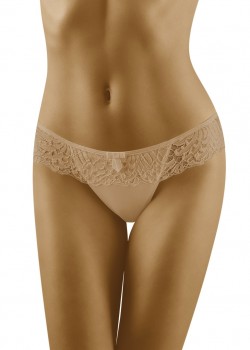 Бикини с дантела в бежов цвят Karioka