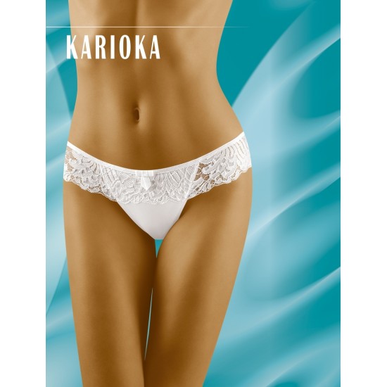 Бикини с дантела в бял цвят Karioka Бикини с дантела в бял цвят Karioka