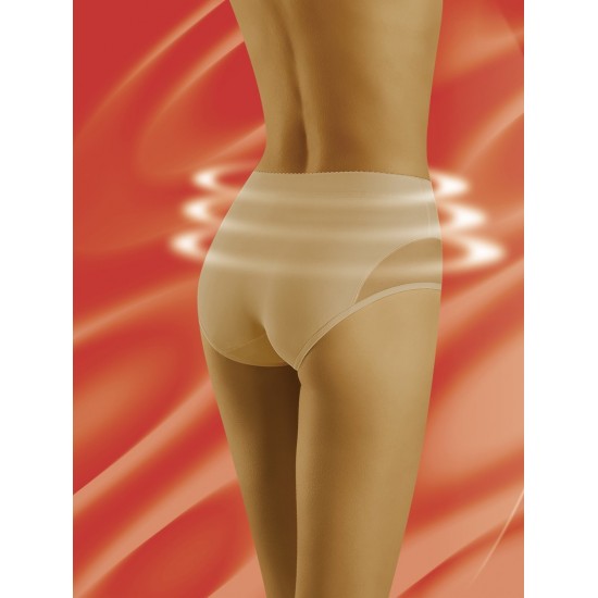 Моделиращи бикини с висока талия в бежово Adapta